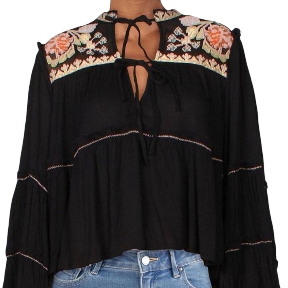 Free People Vivid Color Top New Size XS - Picture 9 of 11